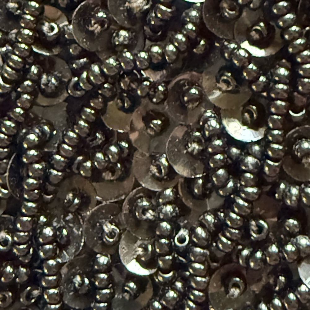 Bon Soir Beaded & Sequined Bag Black on Black - Picture 10 of 14